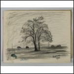 БУРЛЮК Давид Давидович (1882–1967) Дерево. 1928