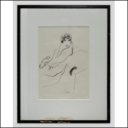 ХАМДАМОВ Рустам Усманович (1944) Дама с перчаткой. 2007
