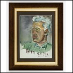 СИТНИКОВ Василий Яковлевич (1915 –1987) Мужской портрет. Гагра. 1958
