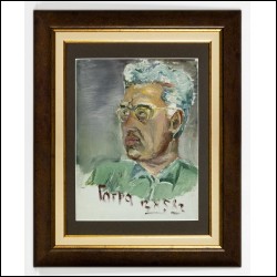 СИТНИКОВ Василий Яковлевич (1915 –1987) Мужской портрет. Гагра. 1958