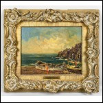 БУРЛЮК Давид Давидович (1882–1967) Морской пейзаж. Бонин (Огасавара). 1920‑е — вторая четверть XX века