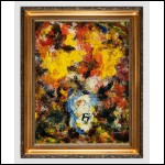 БУХ Арон Фроимович (1923–2006) В голубой вазе. 2003