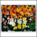БУХ Арон Фроимович (1923–2006) В белых вазах. 2003