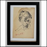 ЗВЕРЕВ Анатолий Тимофеевич (1931–1986) Автопортрет. 1956