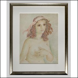 МАРЕВНА (Воробьёва-Стебельская Мария Брониславовна, 1892–1984) Обнаженная. 1948