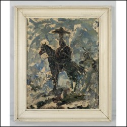ЗВЕРЕВ Анатолий Тимофеевич (1931–1986) Дон Кихот и мельница. 1968