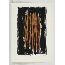 ВУЛОХ Игорь Александрович (1938–2012) Лист 4 (Коричневый в черном). 1998