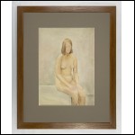 ВЕЙСБЕРГ Владимир Григорьевич (1924–1985) Обнаженная. 1977