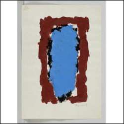 ВУЛОХ Игорь Александрович (1938–2012) Лист 7 (Синий, черный, коричневый). 1998