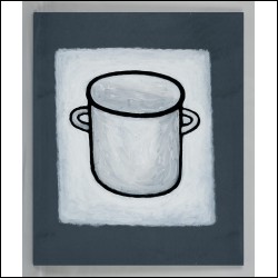 ЖЁЛУДЬ Аня (1981–2025) Кастрюля. Из серии «Другая икона». 2018