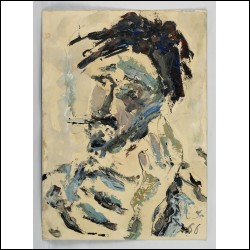 ЗВЕРЕВ Анатолий Тимофеевич (1931–1986) Портрет (Автопортрет?) 1966