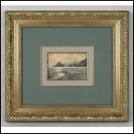 ВОЛОШИН Максимилиан Александрович (1877–1932) Коктебель. Море, скалы и луна. 1924