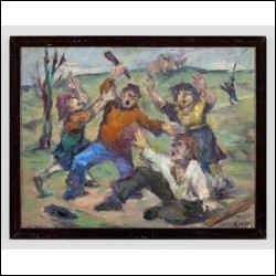 МОНОСЗОН Абрам Исаакович (1914–2007) Драка. 1970‑е