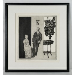 ГОРОХОВСКИЙ Эдуард Семёнович (1929–2004) Лист № 2 из серии «Семейный альбом». 1976–1978