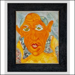 КРЯКВИН Юрий Дмитриевич (1948–1921) Портрет бабы Жени. 1979–1980