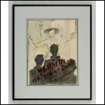 ПИМЕНОВ Юрий Иванович (1903–1977) Эскиз к фильму «Убийство на улице Данте». 1950‑е