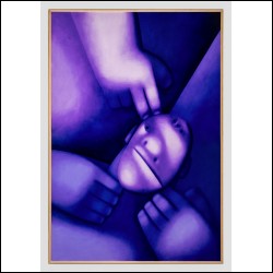 ЦЕЛКОВ Олег Николаевич (1934–2021) Портрет с руками. 2007