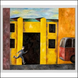 ИШИН Александр Владимирович (1941–2015) Уходящий автобус. 2011