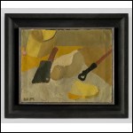 ШЕМЯКИН Михаил Михайлович (1943) Натюрморт с ливерной колбасой. 1962