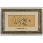 ЗВЕРЕВ Анатолий Тимофеевич (1931–1986) Портрет художника Владимира Николаевича Немухина. 1983