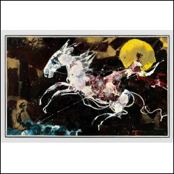 КАЗАРИН Виктор Семёнович (1948–2021) Георгий Победоносец. 1993