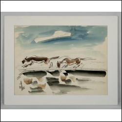 ЗВЕРЕВ Анатолий Тимофеевич (1932–1986) В поле. 1986