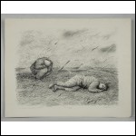 БАСЫРОВ Гариф Шарипович (1944–2004) Лист 2 из серии «Спящие». 1987