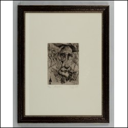 КАЛИНИН Вячеслав Васильевич (1939–2022) Фокусник. 1971