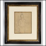 ЛАРИОНОВ Михаил Фёдорович (1881–1964) Женщина с рыбой. 1958