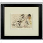 ФОНВИЗИН Артур Владимирович (1882–1973) Свидание циркачки. 1940–50‑е