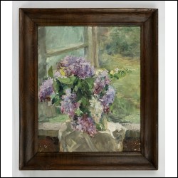 КРАСНОПЕВЦЕВ Дмитрий Михайлович (1925–1995) Натюрморт с сиренью. 1947