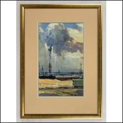 НИССКИЙ Георгий Григорьевич (1903–1987) Нефтяные вышки. 1964