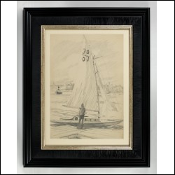 ПИМЕНОВ Юрий Иванович (1903–1977) Морской пейзаж. 1970‑е