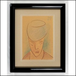 ЯКОВЛЕВ Владимир Игоревич (1934–1998) Портрет. 1962