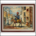 БУРЛЮК Давид Давидович (1882–1967) Танжер. 1954