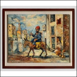 БУРЛЮК Давид Давидович (1882–1967) Танжер. 1954