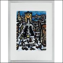 РАБИН Оскар Яковлевич (1928–2018) Москва. Трубная площадь. 2016