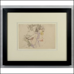 ФОНВИЗИН Артур Владимирович (1882–1973) Свидание циркачки. 1940–50‑е