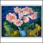 БУХ Арон Фроимович (1923–2006) Розы в голубой вазе. 2003