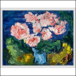 БУХ Арон Фроимович (1923–2006) Розы в голубой вазе. 2003