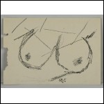 ЗВЕРЕВ Анатолий Тимофеевич (1931–1986) Обнаженная. Бюст. 1965