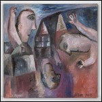 ИШИН Александр Владимирович (1941–2015) Беседа втроем. 2010