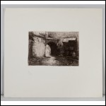 КРАСНОПЕВЦЕВ Дмитрий Михайлович (1925–1995) Дворик с подворотней. 1952