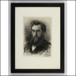 МАТЭ Василий Васильевич (1856–1917) «Портрет П. М. Третьякова» по оригиналу И. Н. Крамского