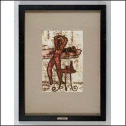 ГРОБМАН Михаил Яковлевич (1939–2025) Двое. Москва. Текстильщики. 1960