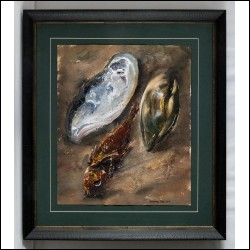 КАЛИНИН Вячеслав Васильевич (1939–2022) Рыба и раковины. 1979