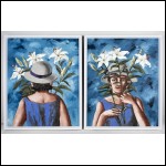 НЕСТЕРОВА Наталья Игоревна (1944–2022) Белые лилии. 2009