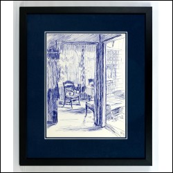 ПИМЕНОВ Юрий Иванович (1903–1977) Интерьер квартиры. Москва. 1973