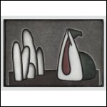 КРАСНОПЕВЦЕВ Дмитрий Михайлович (1925–1995) Раковина и стоящие камни. 1964