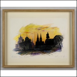 ЧУЙКОВ Иван Семёнович (1935–2020) Из серии «Виды Москвы». 1996